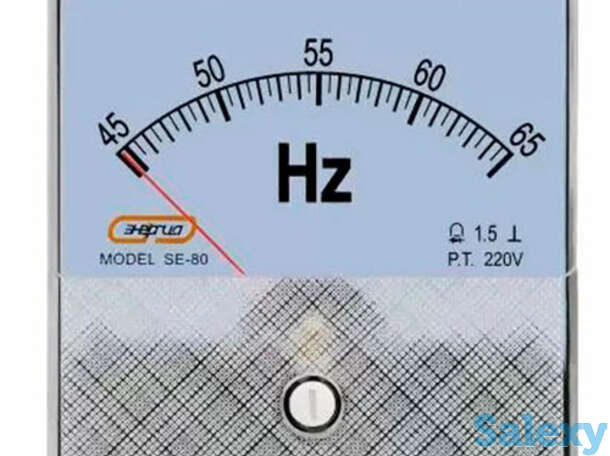 Частотомер SE-80 380V 45-65Hz Энергия, фотография 1