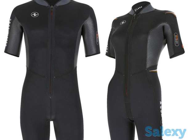 Гидрокостюм dive 2017, шорти 4 мм, передняя молния, жен,, фотография 1