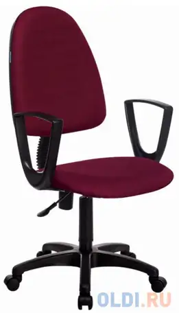 Кресло бюрократ ch-1300n/3c18 бордовый престиж+ 3c18, фотография 1