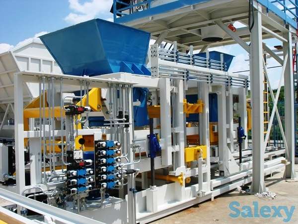 Вибропресс для блоков, плитки, бордюров Sumab R-1000, фотография 1