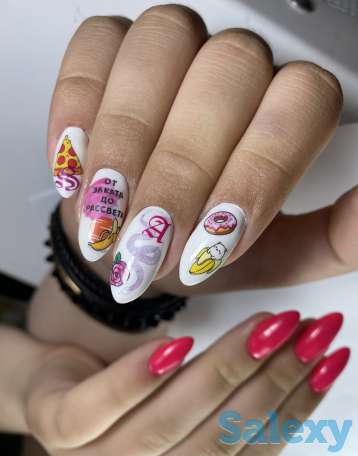 Укрепление гелем и Наращивание ногтей, фотография 3