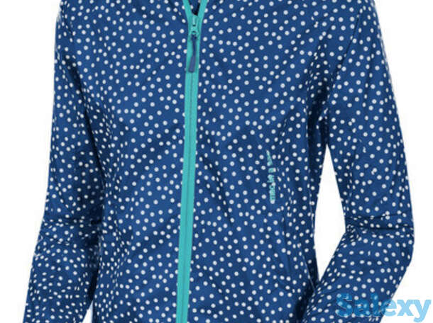 Ветровка женская непромокаемая мембранная  mac in a sac elle т.синяя в горошек, фотография 1