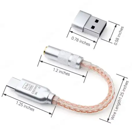 ЦАП Усилитель CX31993 Type-C  USB на 3,5, фотография 1