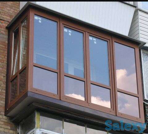 Металлопластиковые и алюминиевые окна двери витражи балконы лоджий, фотография 4