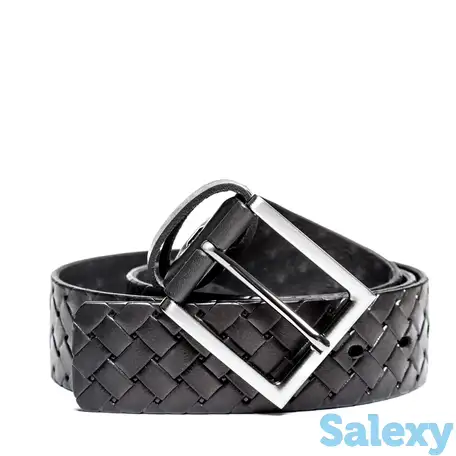 Ремень мужской abbots black, фотография 2