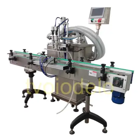 Автоматическая поршневая машина розлива без конвейера, фотография 2