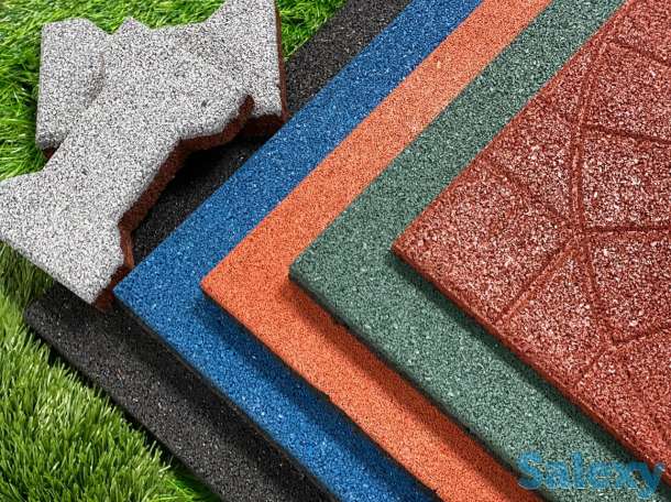 Резиновые плитки, фотография 1