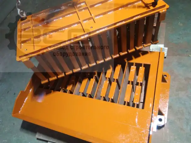 Пресс форма для вибропрессов. Блок, арболит, фотография 10