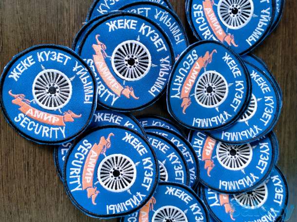 Шевроны, нанесение логотипа, фотография 1