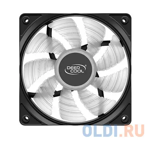 Deepcool rf120b 120x120x25мм (led blue подсветка, 1300об/мин) retail, фотография 1