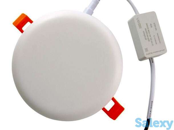 Светильник lightphenomenon downlightt lt-tp-dl-06-24w-6500k встраиваемый круглый ф174 led с выносным драйвером, фотография 1