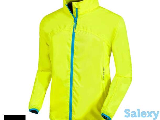 Ветровка мужская непромокаемая мембранная  mac in a sac neon зеленая, фотография 1