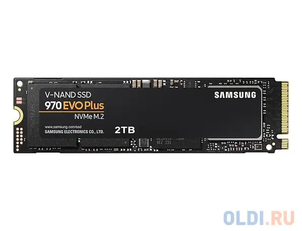 Ssd накопитель samsung 970 evo plus 2 tb pci-e 3.0 x4, фотография 1