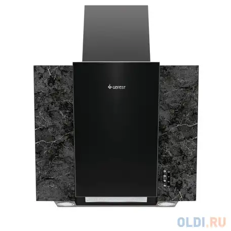 Вытяжка каминная gefest во 3603 к53 черный/серый, фотография 1