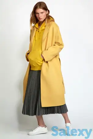 Пальто халатного типа с поясом vassa&co, фотография 1