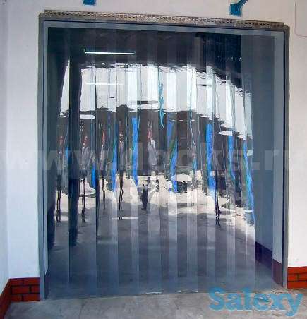 Монтаж полосовых\пленочных завес ПВХ, фотография 1