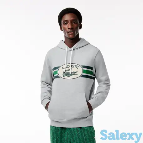 Мужская толстовка lacoste с флисом, фотография 1