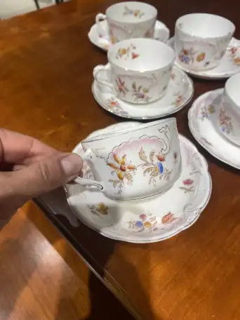 Винтажные фарфоровый сервиз, фотография 4