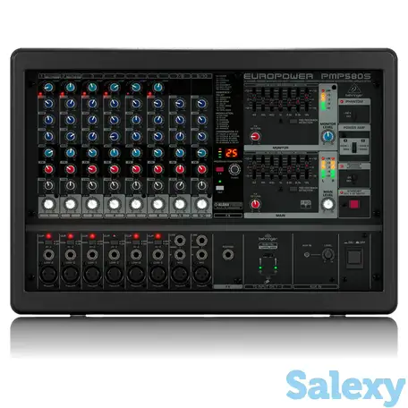 Микшерный пульт с усилением behringer pmp580s, фотография 1
