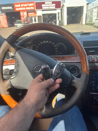 Ключ рыбка Mercedes-Benz  Программирование Выезд, фотография 5