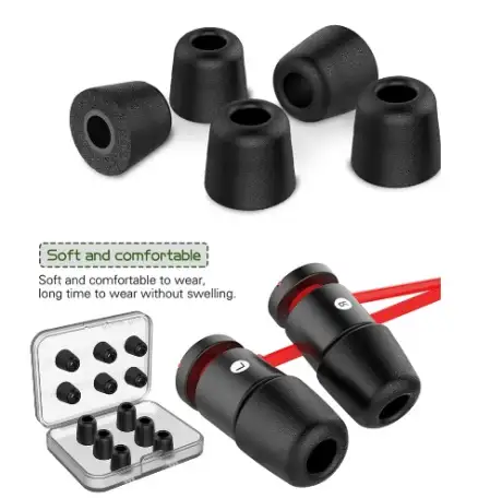 Амбушюры пенные  силиконовые NEW BEE, фотография 4