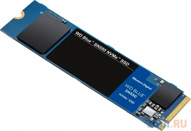 Ssd накопитель western digital blue sn550 1 tb pci-e 3.0 x4, фотография 1