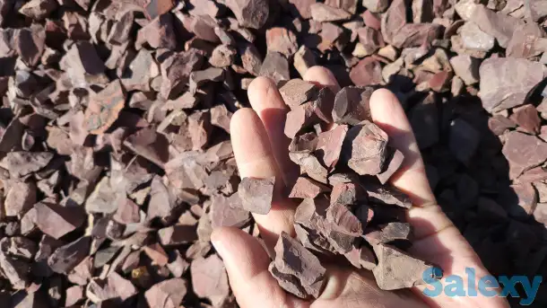 Мраморная крошка и галька. Камни для ландшафта, фотография 1