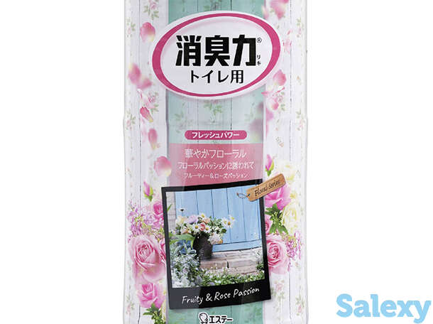 Ароматизатор для туалета st shoushuuriki fruity & rose passion, фотография 1