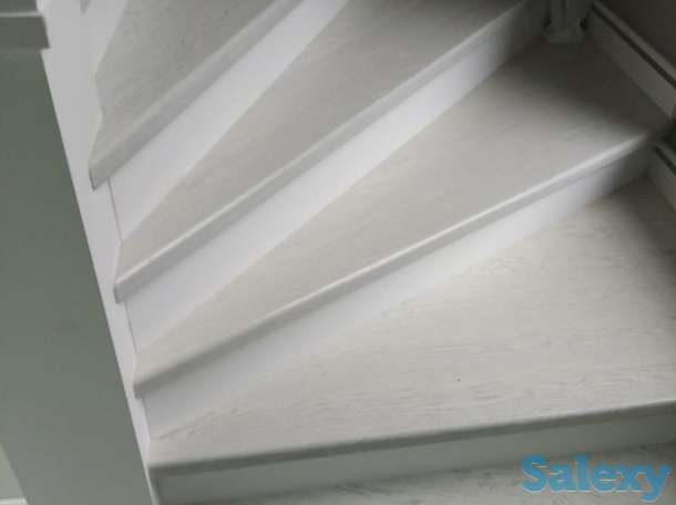 Лестница из массива дерева изготовление и / или установка, фотография 3