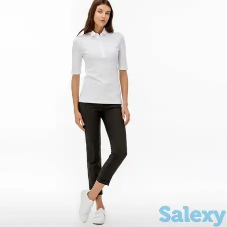 Женские классические брюки lacoste classic fit, фотография 1