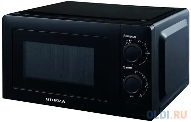 Микроволновая печь supra 20mb20 700 вт чёрный, фотография 1