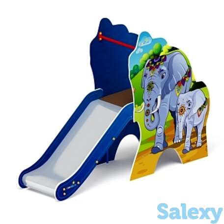 Горка слоник - ио 41.01.04-01 - (сафари) h=750, фотография 1