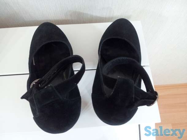 Туфли черные Carvello (Италия), замшевые, недорого, фотография 6