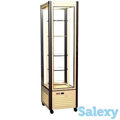 Шкаф холодильный D4 VM 400-2 бежево-коричневый, фотография 1