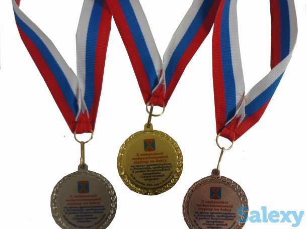 Медали металлические. Нанесение на медали металлические Вашего логотипа, дизайна и прочего., фотография 1