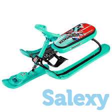 Снегокат Ника-кросс  nika kids sportbike, чёрный каркас, СНК/SB2, фотография 3