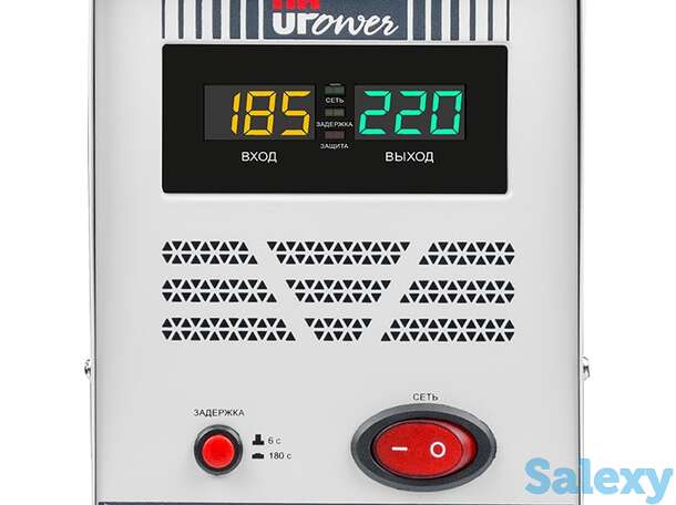 Однофазный стабилизатор напряжения upower асн 2000 ii поколение, фотография 1