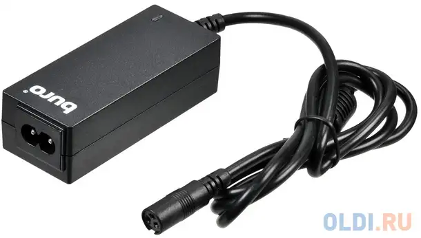 Блок питания для ноутбука buro bum-0036s40 8 переходников 40вт черный, фотография 1