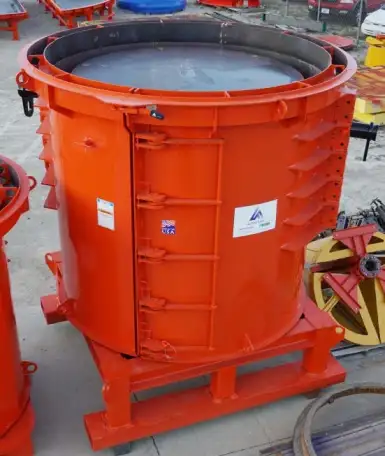 Оборудование для производства бетонных колодцев, труб, колец и оснований люка, Afinitas., фотография 9