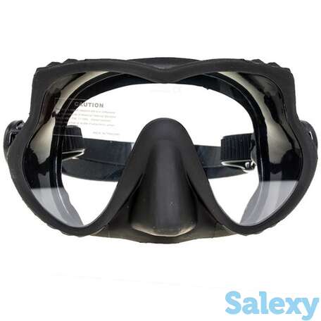 Маска marlin frameless excel, черная, фотография 1