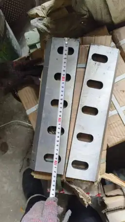 Предлагаем изготовление ножей дробилок по чертежам заказчика, фотография 2