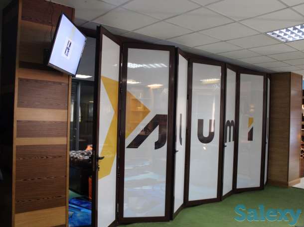 Алюминиевые раздвижные перегородки, фотография 3