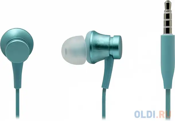 Наушники xiaomi mi in-ear headfones basic голубой, фотография 1