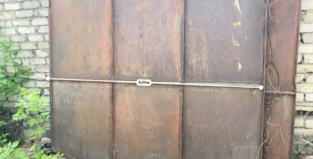 Ворота железная бу в хорошем состояний, фотография 1