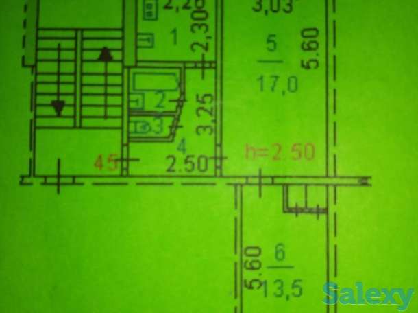 продается 2 комнатная квартира в центре города, 6 микрорайон, 14 дом, фотография 2