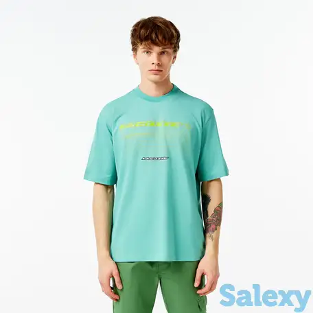 Мужская футболка lacoste из органического хлопка, фотография 1