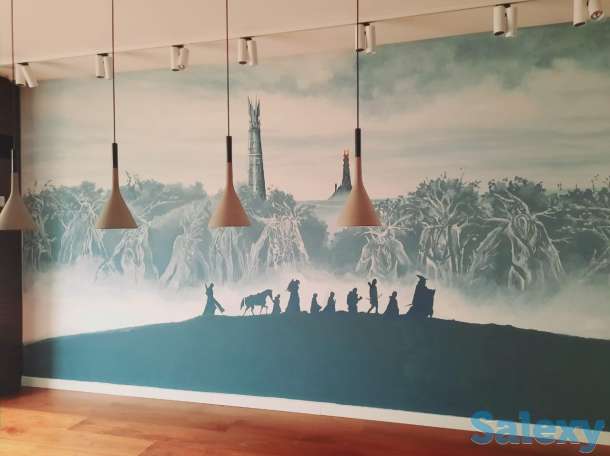 Художественная роспись стен, фотография 2