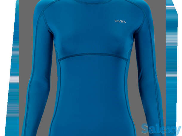 Термобелье майка сивера годобль д(ж) с длинными рукавами женская лагуна, фотография 1
