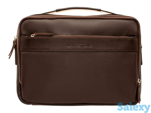Кожаная мужская сумка  anhor brown, фотография 1