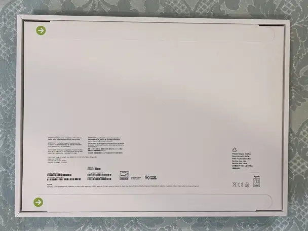 Macbook Air M4, 16Gb, 512Gb, Sky, не распакован, русская клавиатура, фотография 2